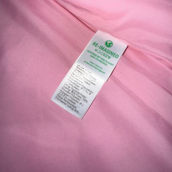 NEW J CREW COFFEE PUFFER QUILTED Zip Front Snap Pockets High Mock Neck SZ MED - Picture 9 of 12